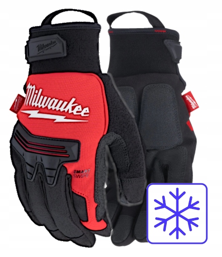 Rękawice ochronne ocieplane zimowe Demox Milwaukee rozmiar 9/L 4932479567