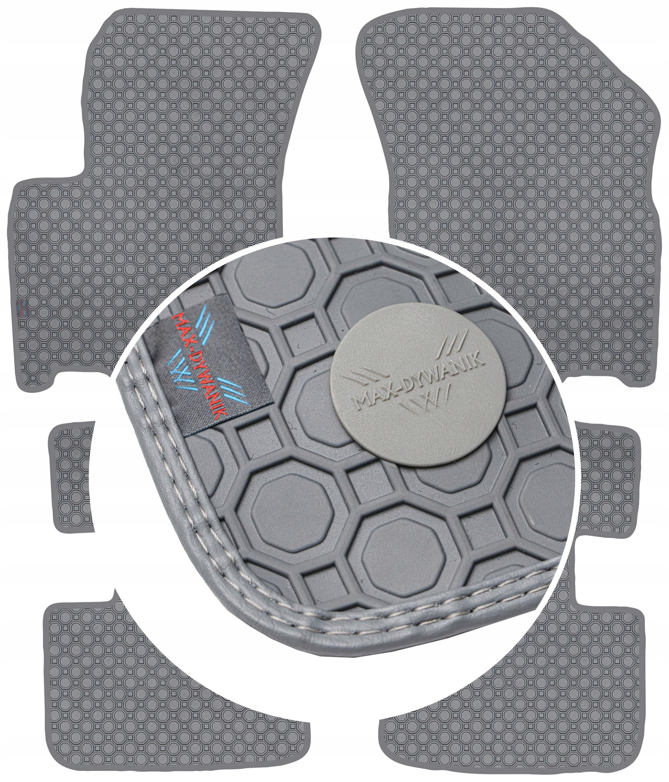 Fiat Sedici 2006-2014 Koberce Popielate