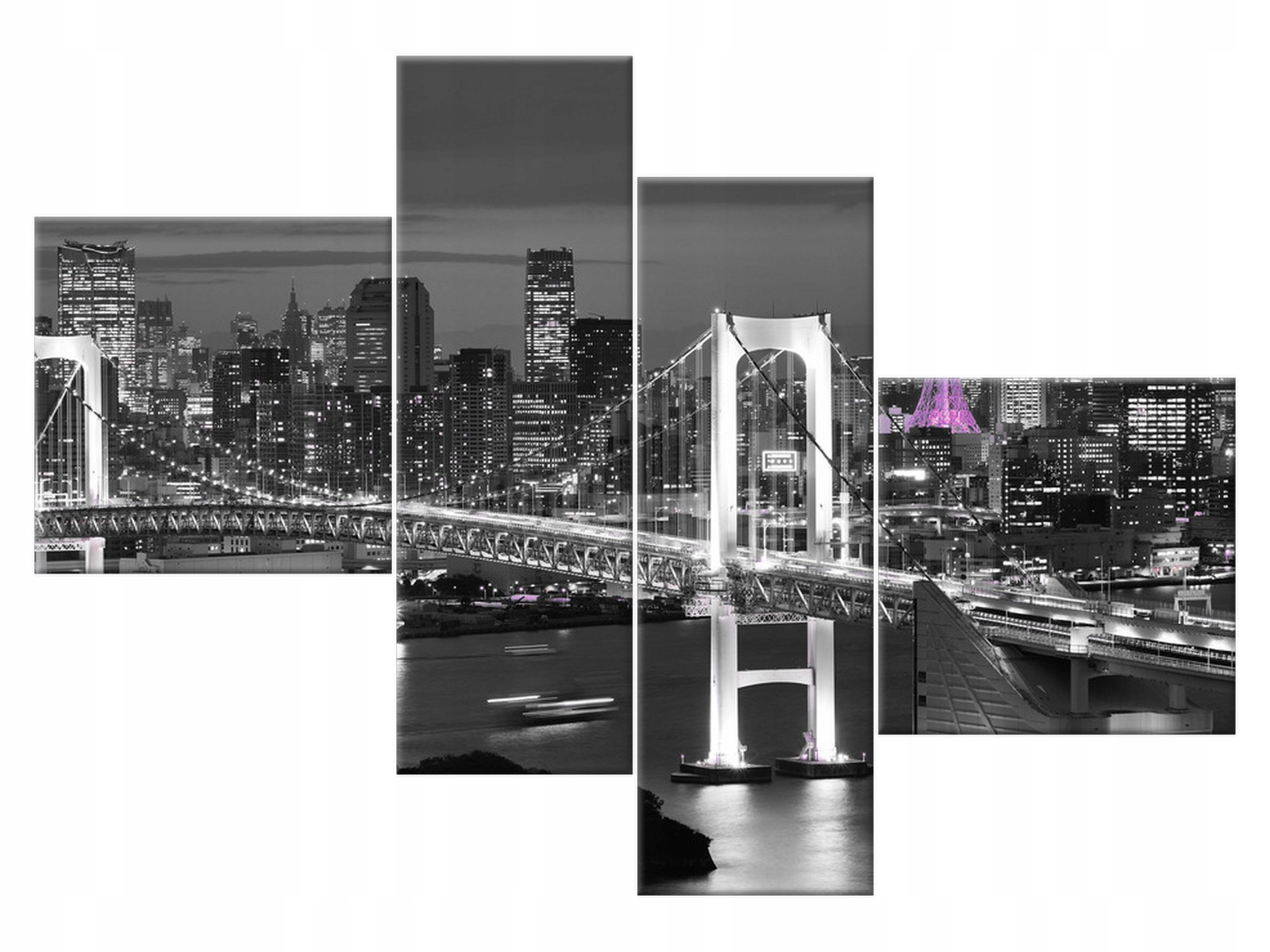 

Obraz Nocny widok Miasto 100x70 1772A_4B salon