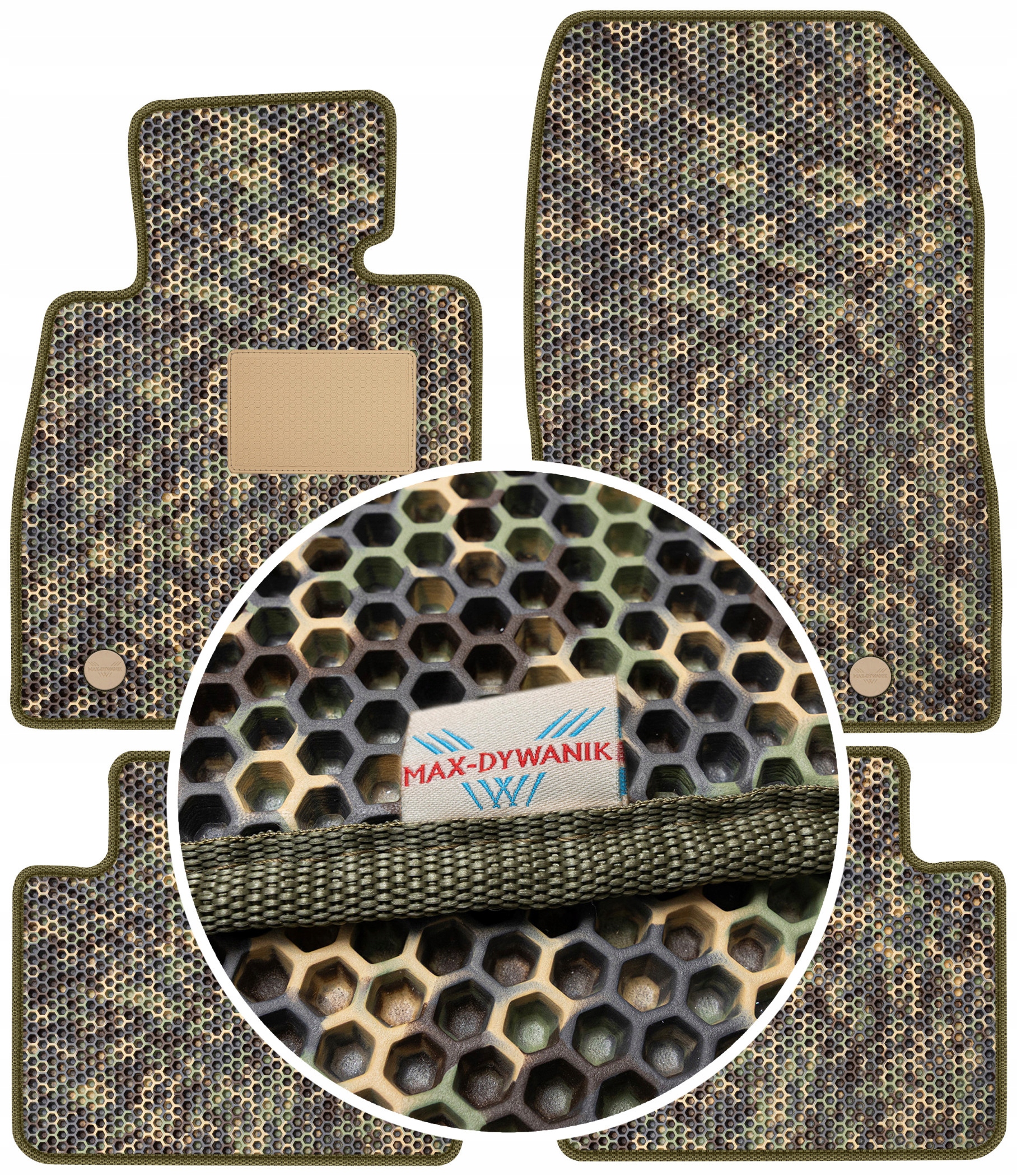 Mazda 2 III 2015 Gumové rohože do auta Eva Moro