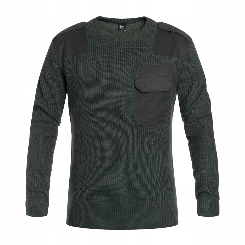 Vojenský taktický svetr s pagony Brandit Bw Pullover Anthracite L
