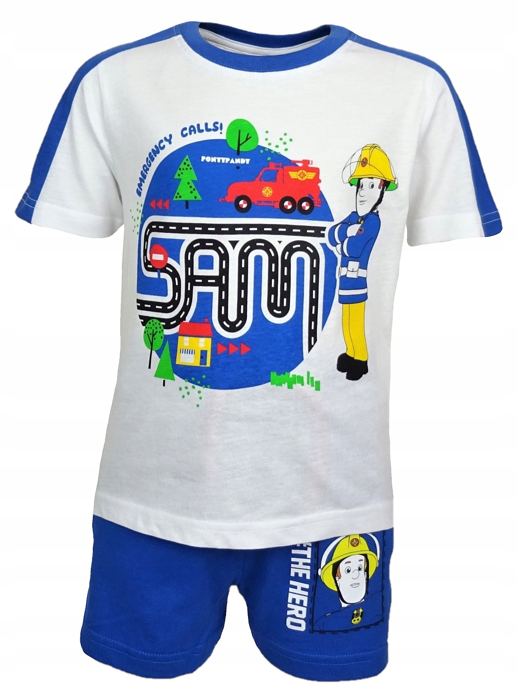 

spodenki Strażak Sam komplet letni t-shirt 104