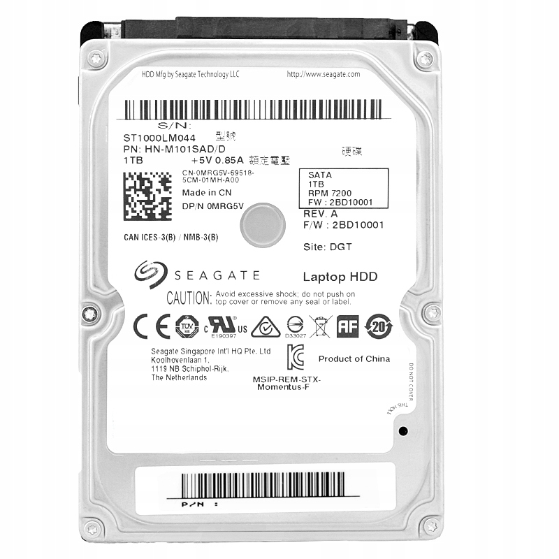 Pevný disk 1000 Gb 1 Tb Seagate ST1000LM044