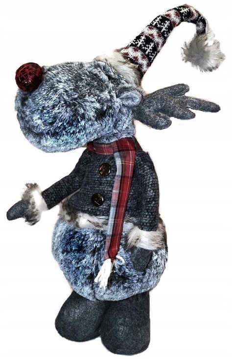 SKRZAT RENIFER ŚWIĄTECZNY XXL 91cm TELESKOPOWY Marka Springos