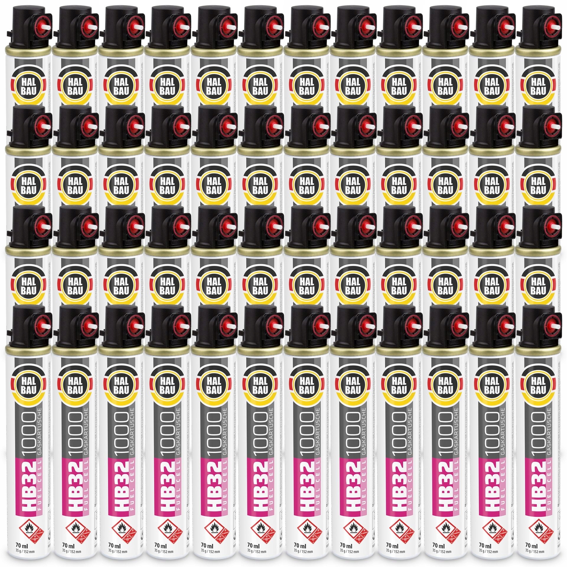 Plyn do hřebíkovaček 48 ks 152 mm 74 ml 40 g HB32