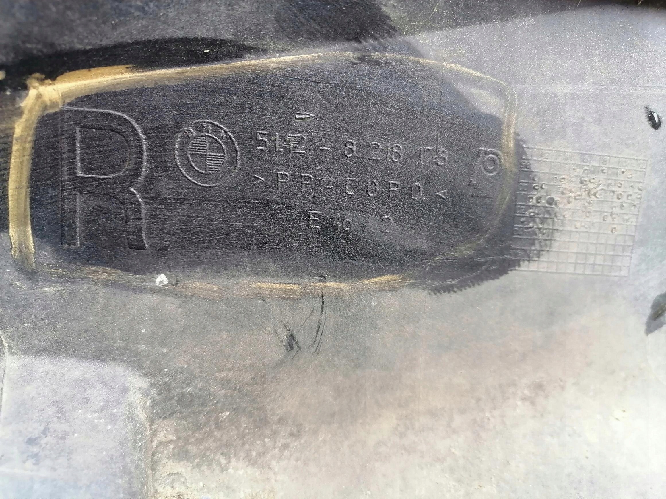 BMW 3 E46 COUPE bumper rear part rear 8218178