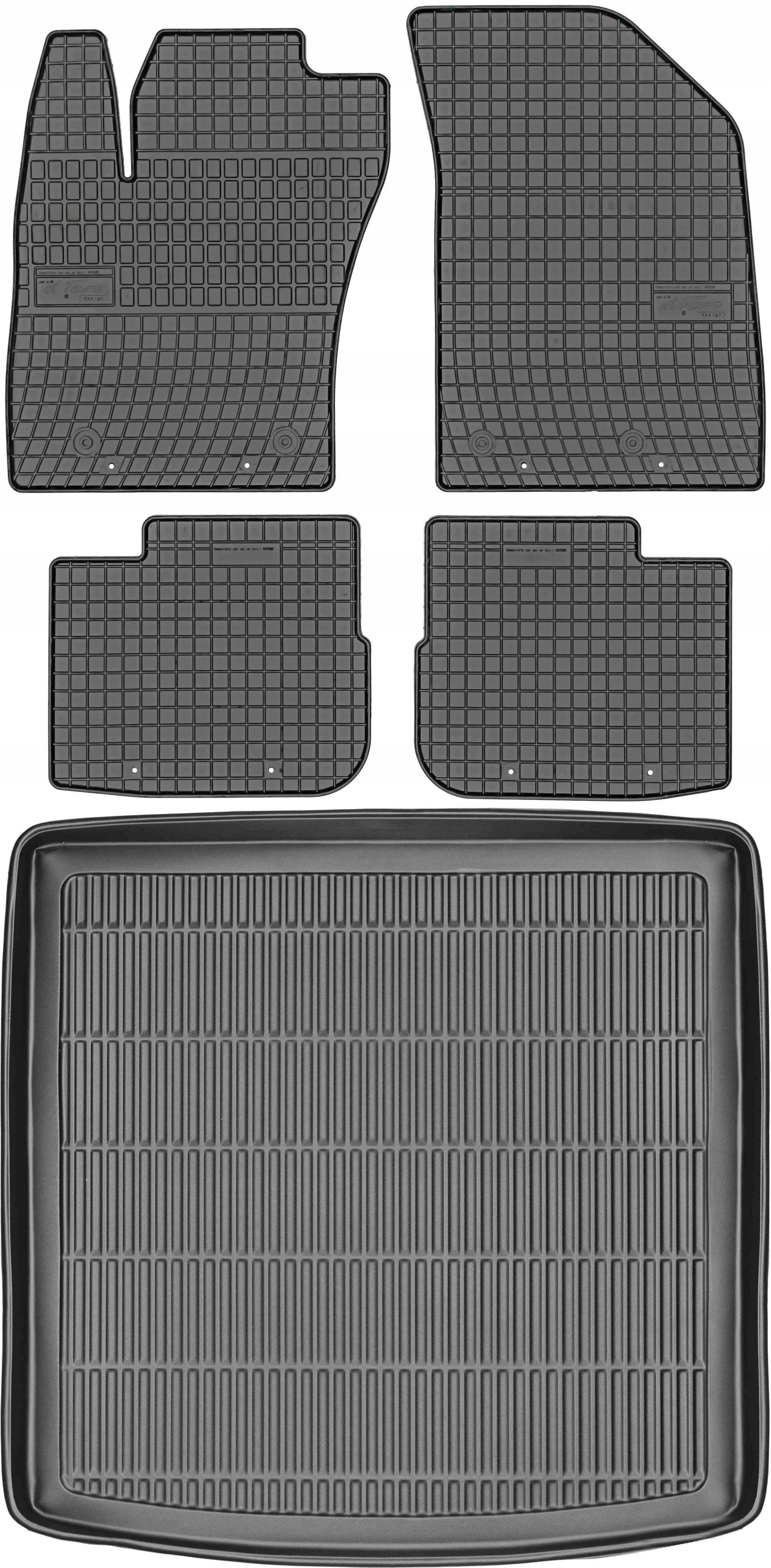 Fiat Tipo Sw 2016 Gumové rohože rohož