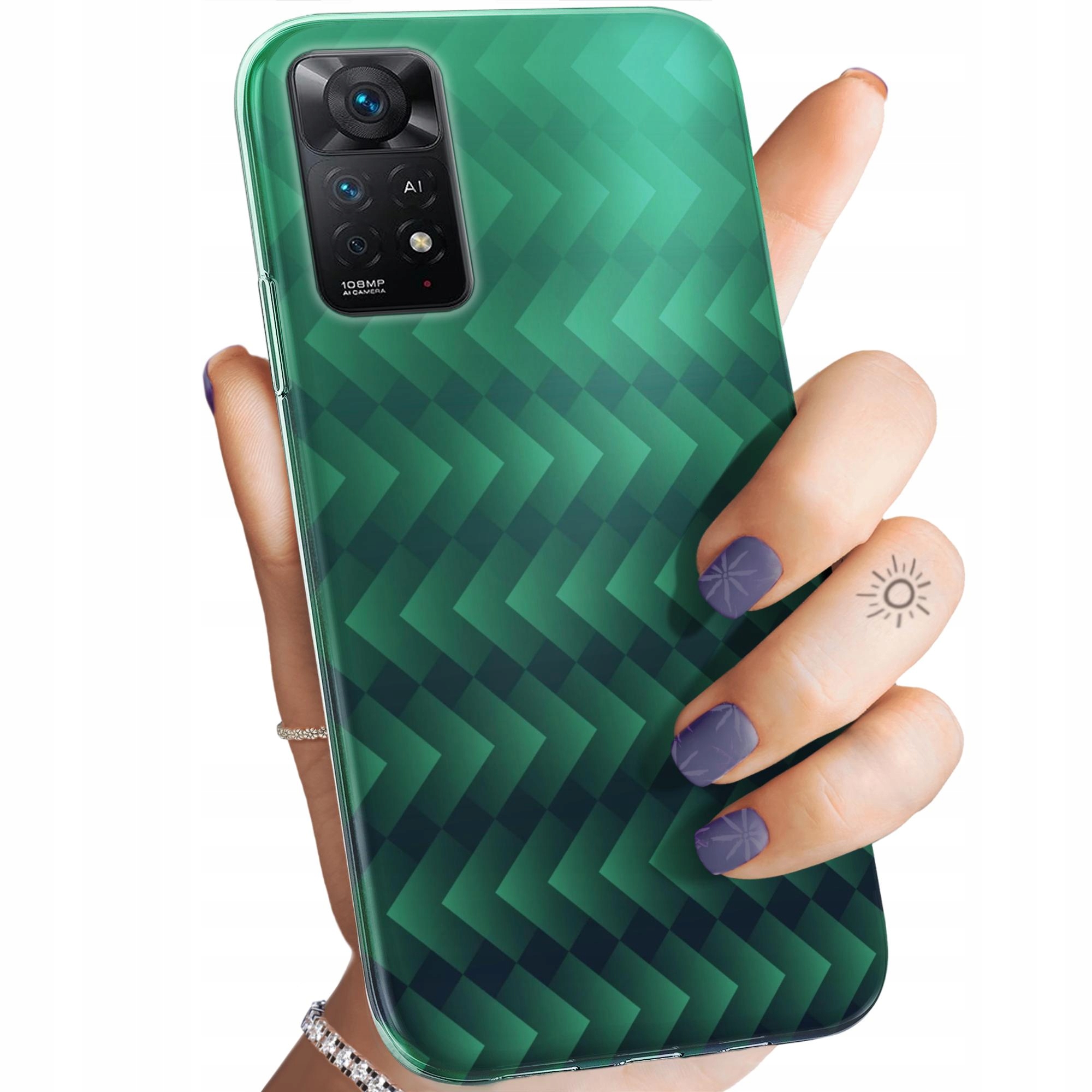 Etui Do Redmi Note 11 Pro 4G (global) 5G (global) 12 Pro 4G Zielone