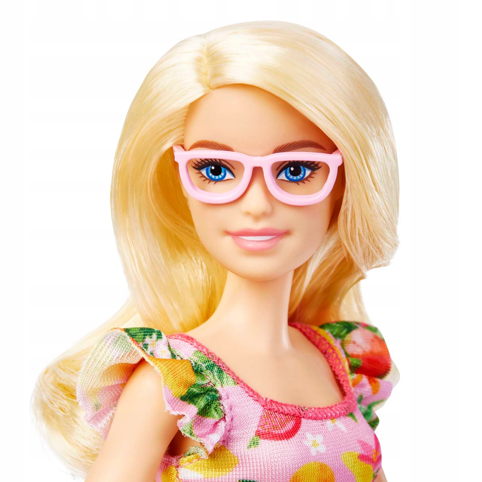 Lalka Barbie Przyjaciółki Mattel Fashionistas HBV15 nr 181 Materiał plastik