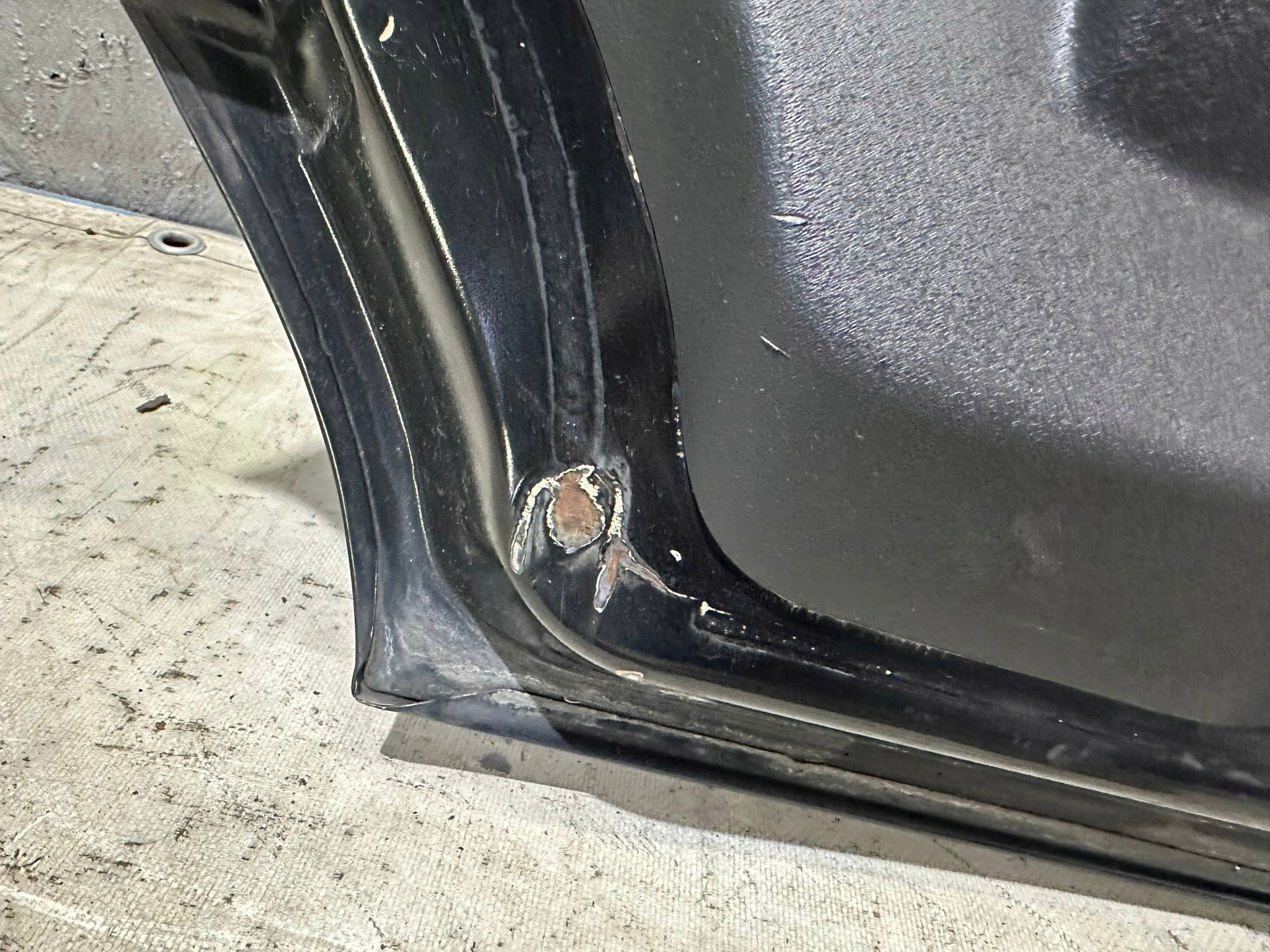 trunk door boot rear part rear upper CITROEN C2 2006r. colour EXYB