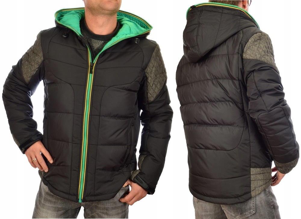 Zimní Bunda AH55197 S Medvídkem, Péřová, 3XL