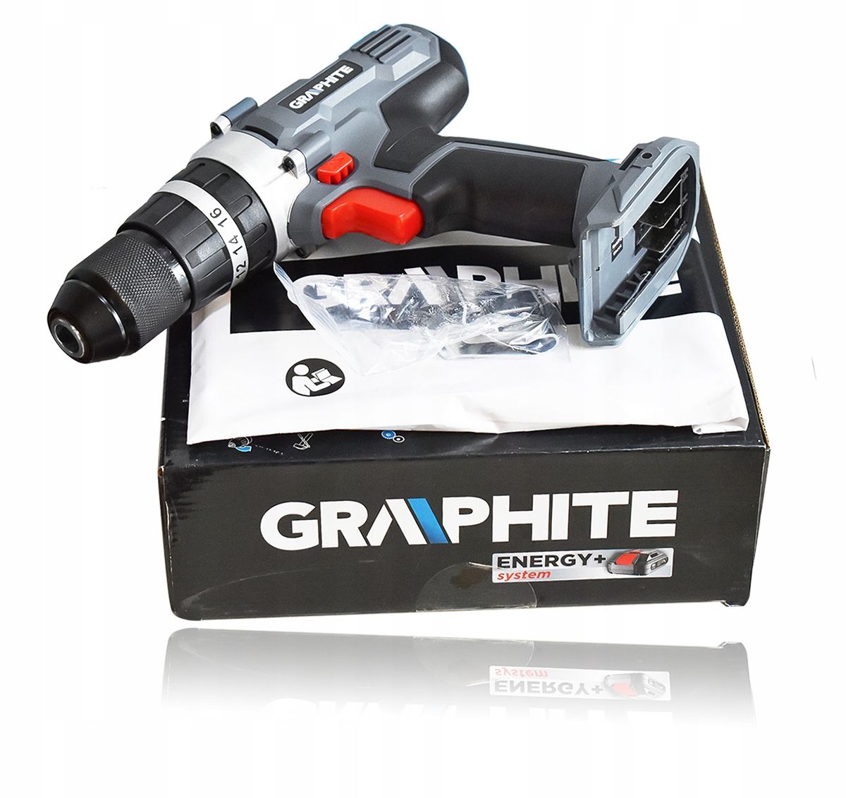 

Graphite Wkrętarka Energy+ 55Nm Udar 18V 58G010