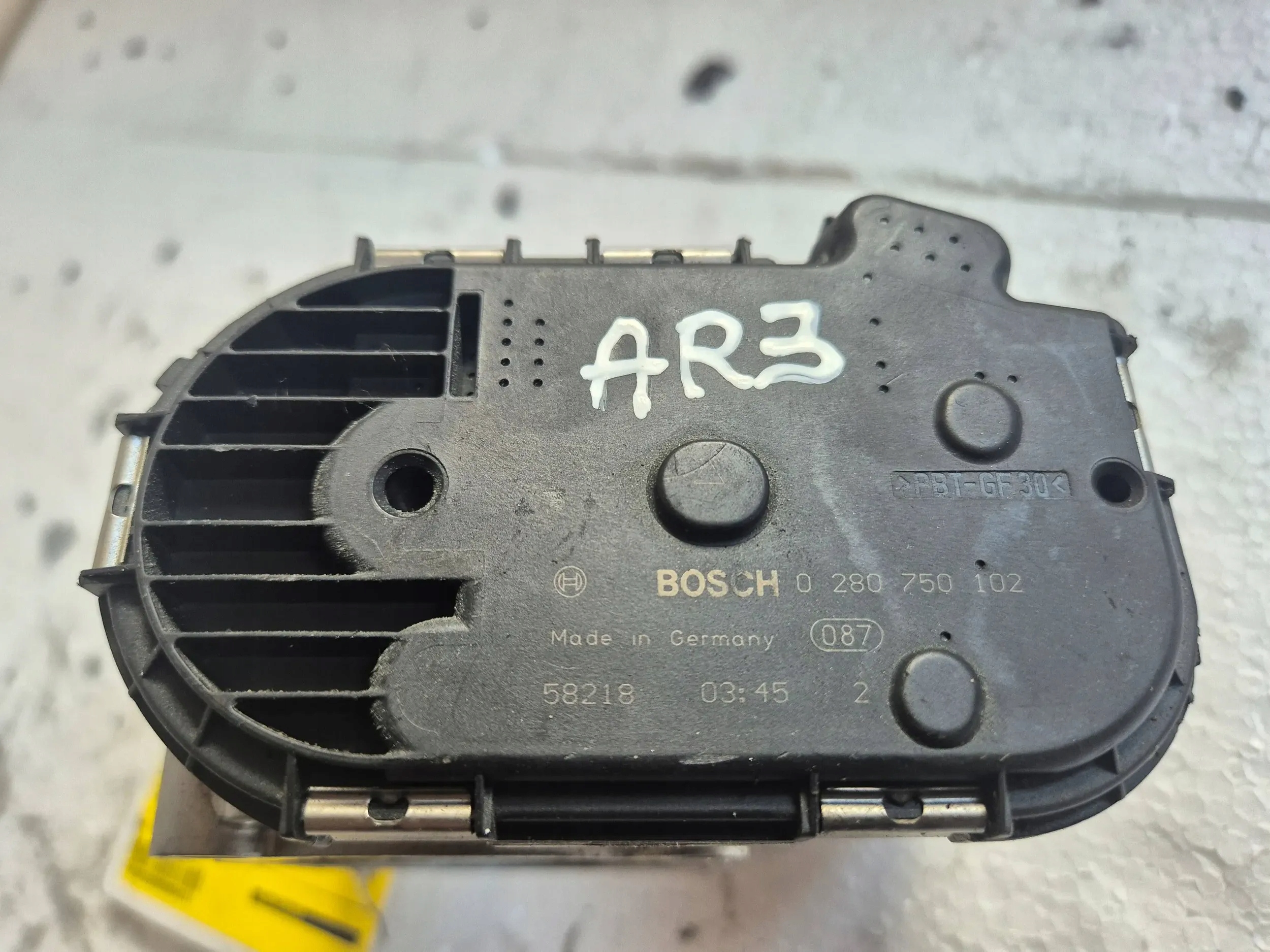 Valvola a farfalla 0280750102 Alfa Romeo 156 2.0 16V 01