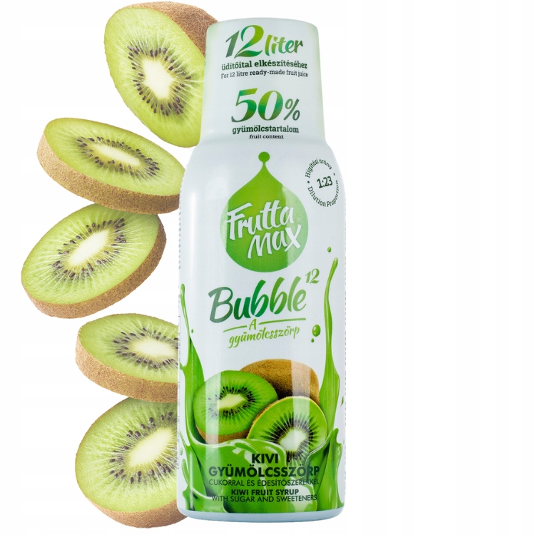Syrop do wody koncentrat Fruttamax 500 ml KIWI
