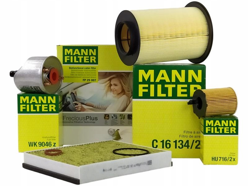 HU716/2X - MANN НАБОР ФИЛЬТРОВ FORD FOCUS MK3 1.6 TDCI