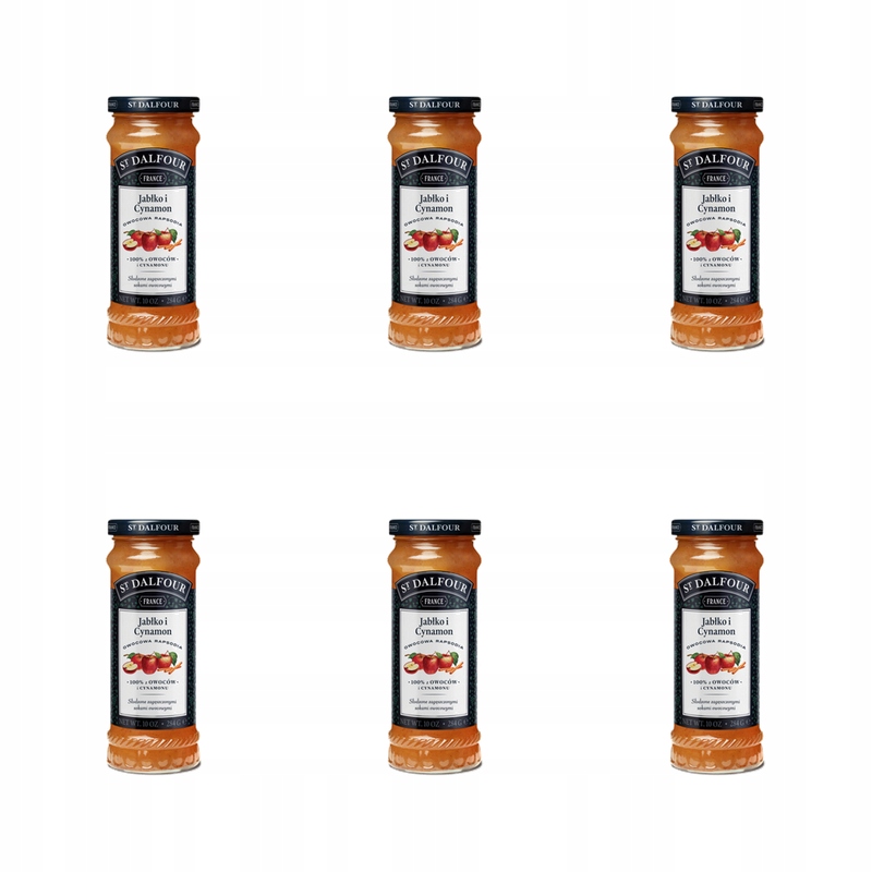 St. Dalfour – Ovocná rapsodie Jablko a skořice 284 g X6