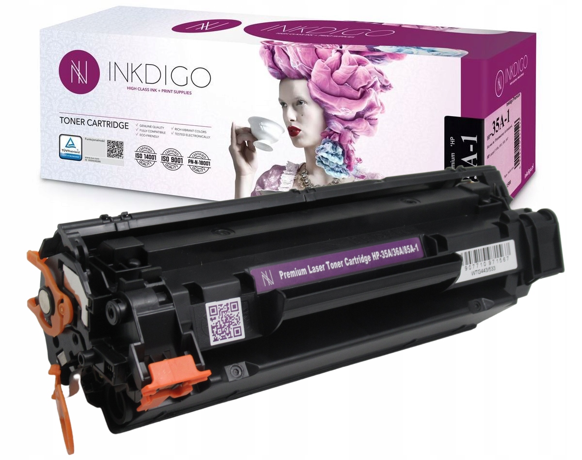 

Toner Do Hp Laserjet P1005 P1006 CB435A 35A Nowy