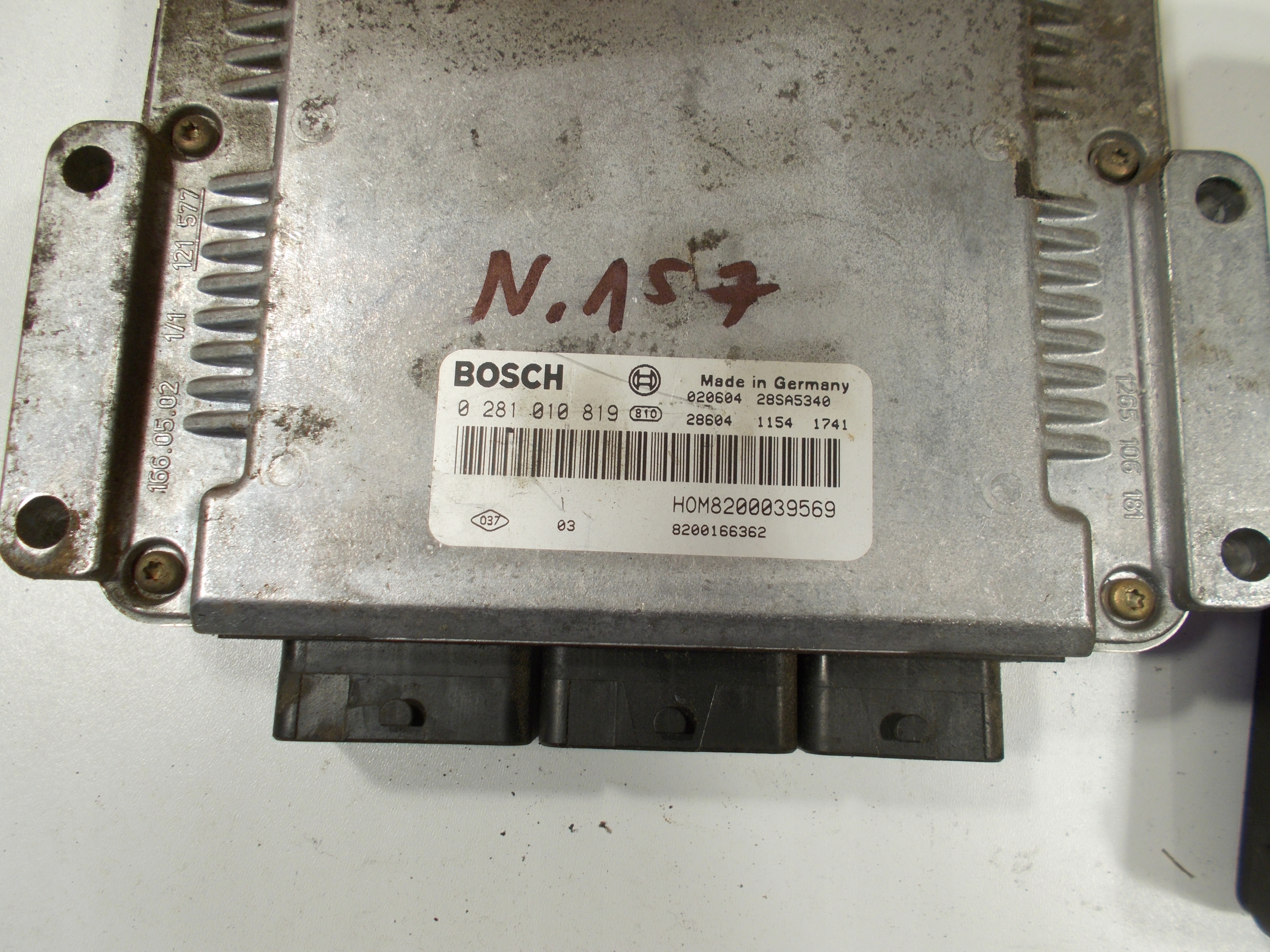 computer ZEST IMMO RENAULT MEGANE e SCENIC e 1.9 DCI 0281010819 8200039569