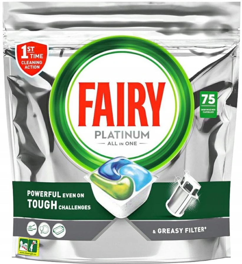 

Fairy Platinum tabletki do zmywarki all in one 75