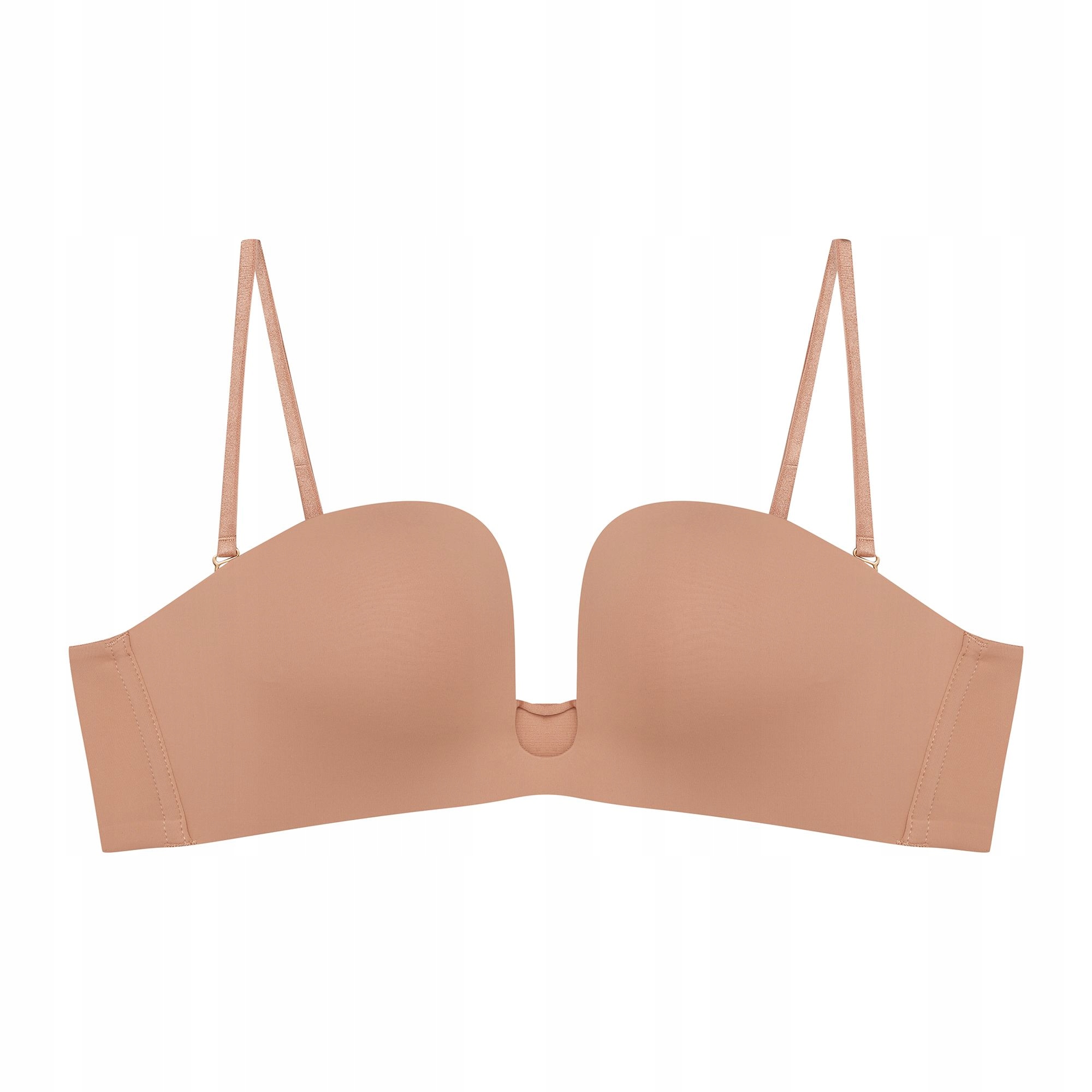 Biustonosz push-up Novelty Esotiq złoty brąz 75B
