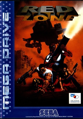 Red Zone - SEGA MEGA DRIVE SMD PAL PUDEŁKO