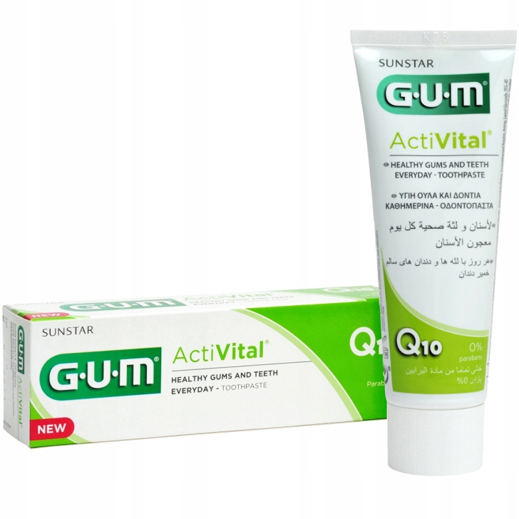 

Pasta do Zębów Sunstar Gum ActiVital Żel z Fluorem
