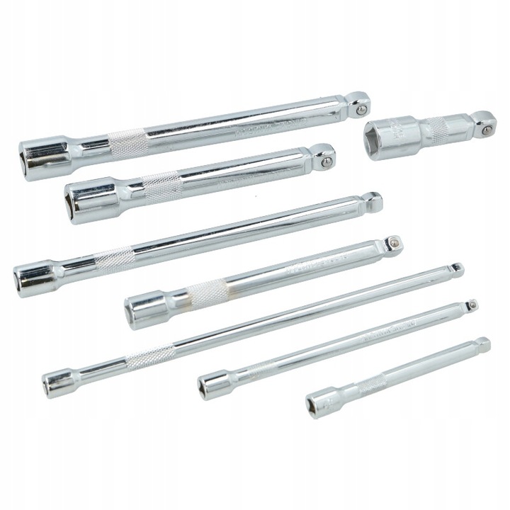 

Zestaw Przedłużek Przedłużki 1/4 3/8 1/2