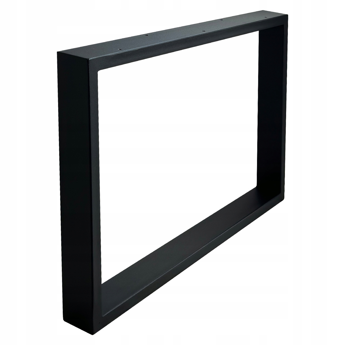 noha, nohy k stolku lavice 60x45 industriální loft černá kovová profil 8x2