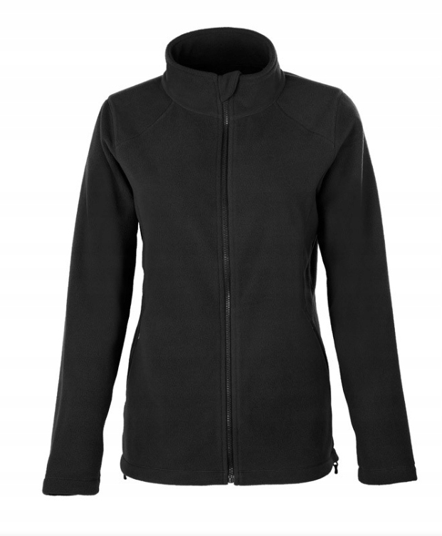 Hrm Dámská Fleecová Mikina Grafitový S Dlouhým Rukávem Na Zip, Klasický, Velikost M 6BA