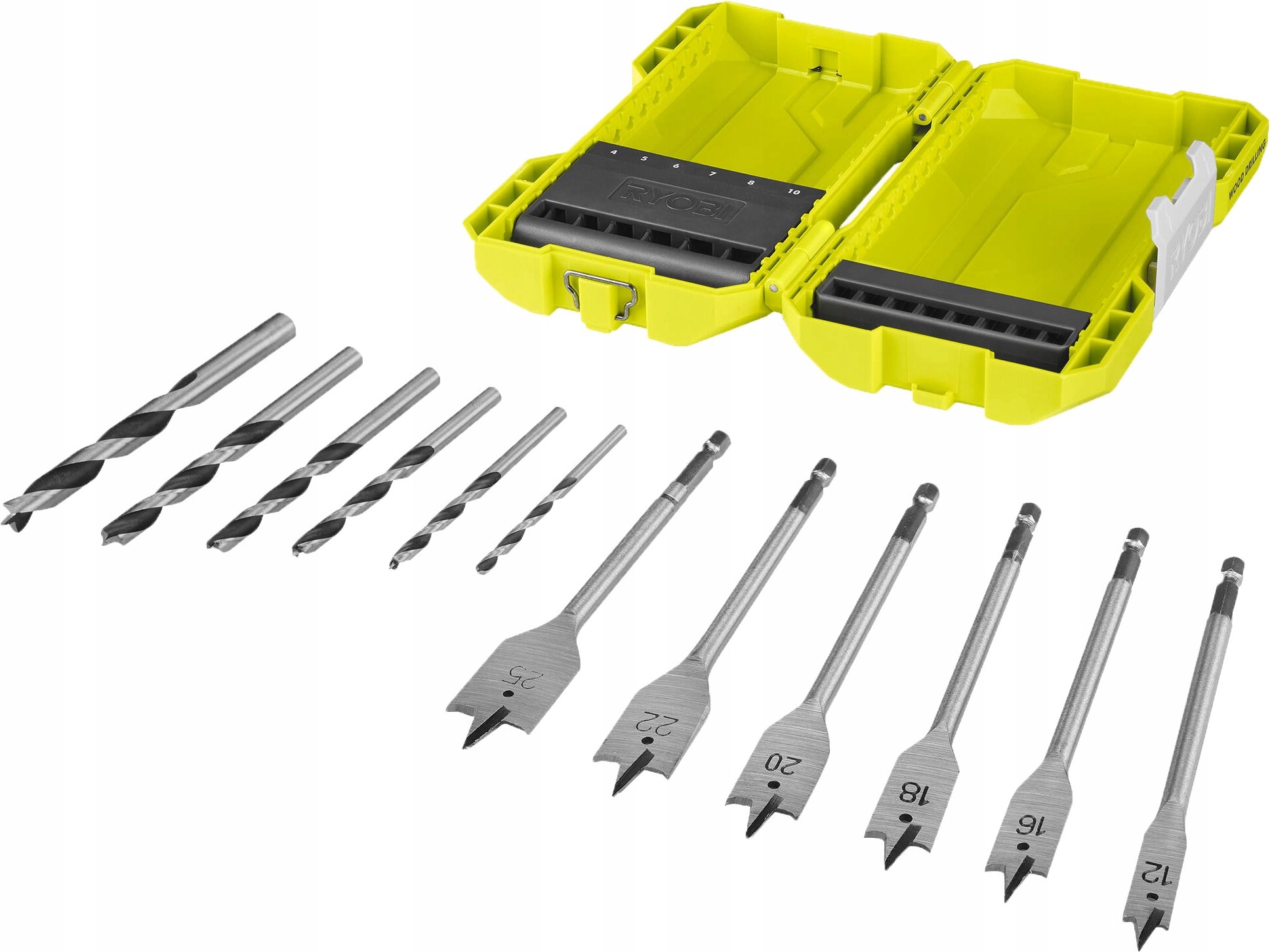 

Ryobi Zestaw RAK12SWD Wiertła Wierteł 12 Sztuk