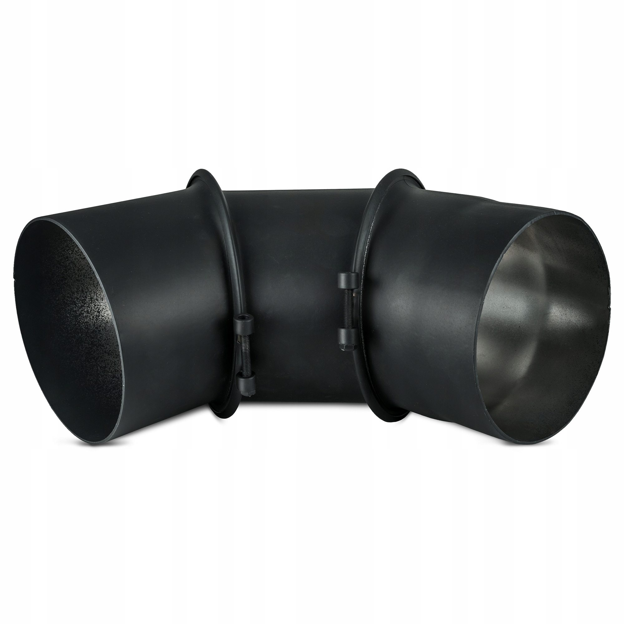 Kolano nastawne czarne 90* fi120 gr. 2mm DARCO Średnica 120 mm