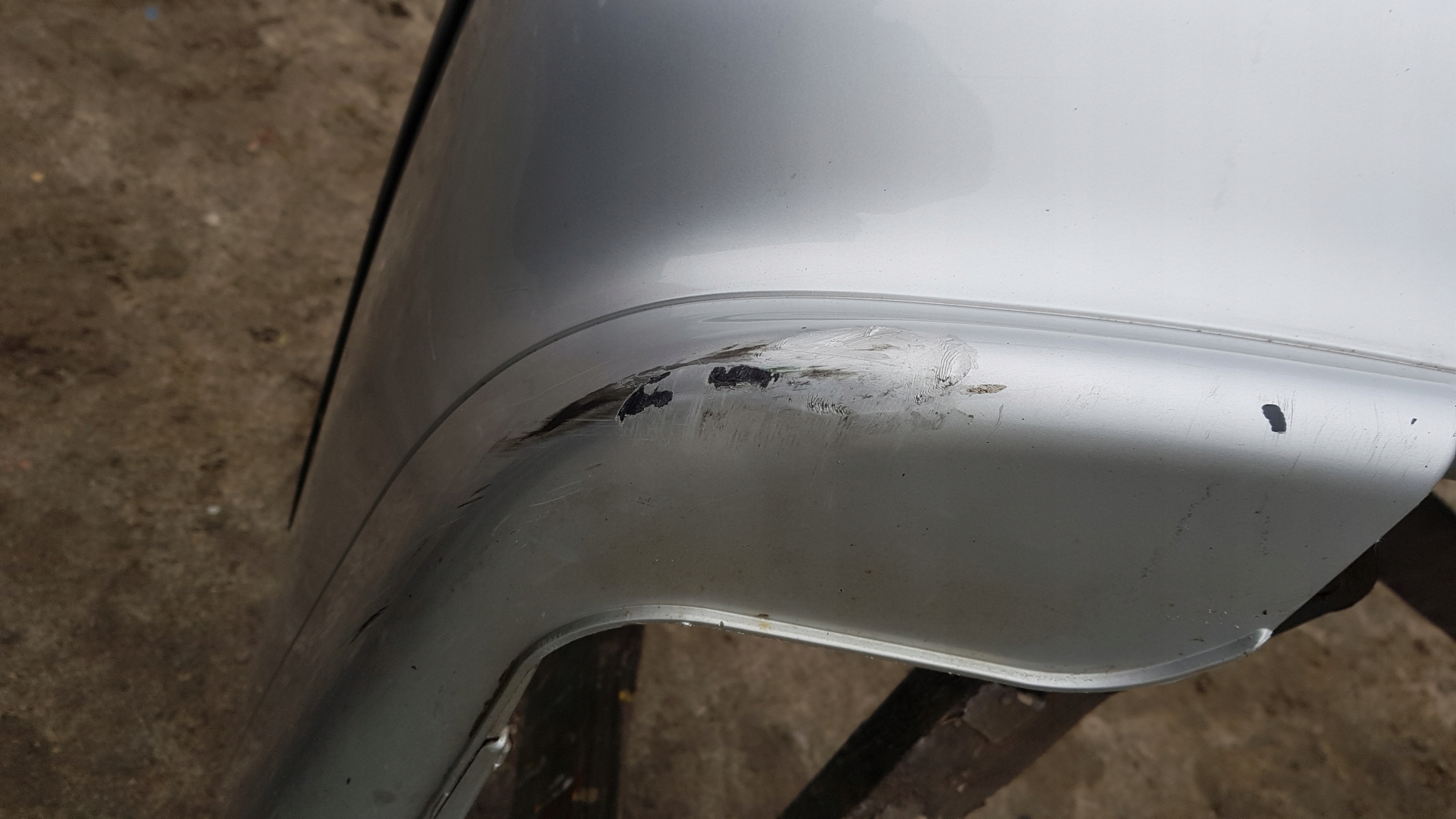 BMW E39 Stoßstange heck TOURING TITANSILBER