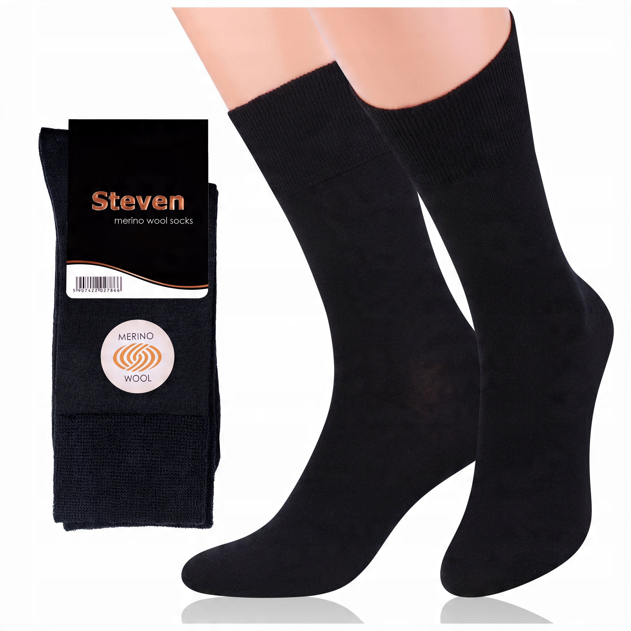 

Skarpety garniturowe Merynos Merino Wool Steven
