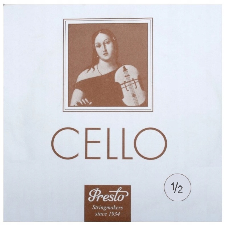 PRESTO struny do wiolonczeli 1/2-1/4