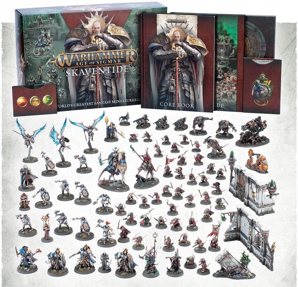 Starter AGE OF SIGMAR: SKAVENTIDE (ENGLISH) Pre-order NEW Nazwa Starter AGE OF SIGMAR: SKAVENTIDE (ENGLISH)