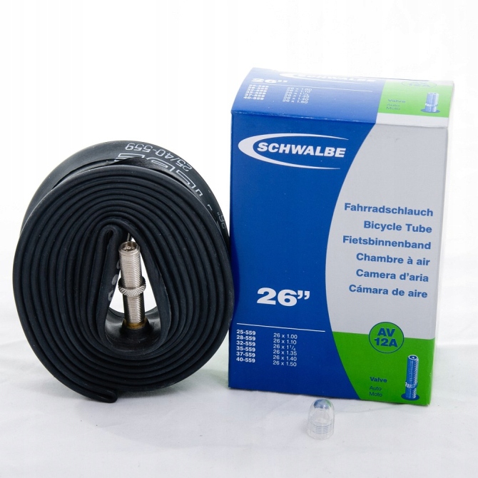 

Schwalbe Av 12A Dętka 26x1.50 Auto 40mm