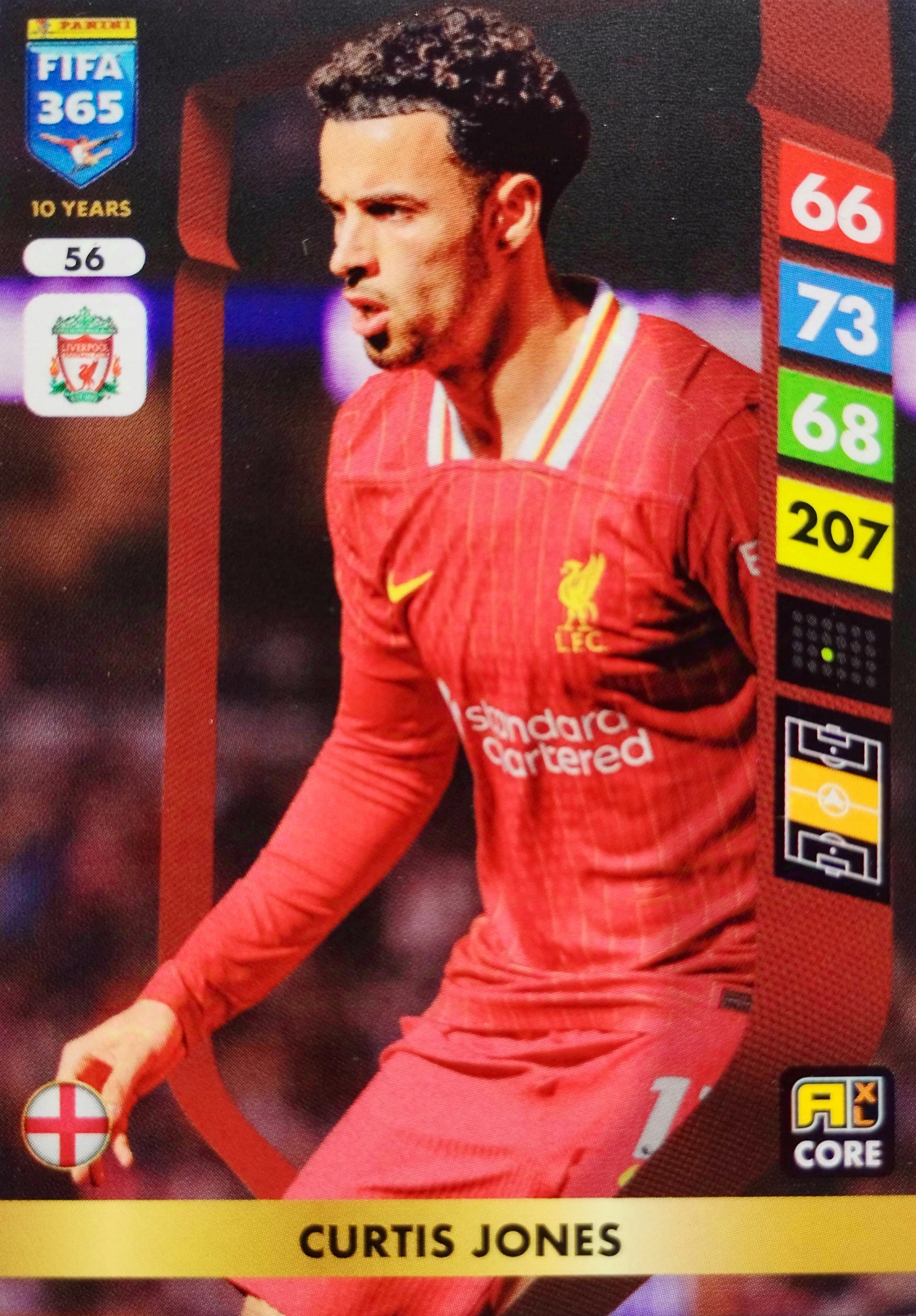 Panini Fifa 365 2025 Core 56 Curtis Jones Liverpool