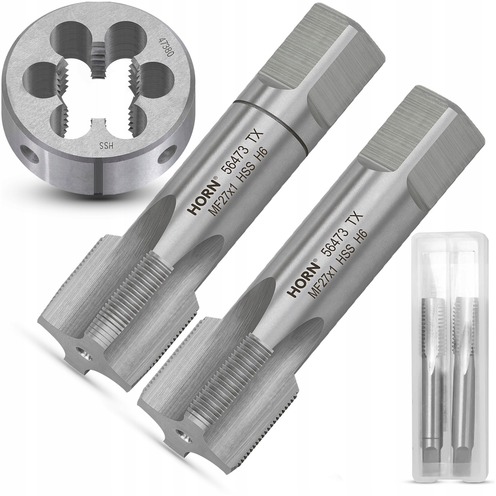 Závitníky Nářezník M27x1.5 Sada Hss Ruční Sada Závitníků