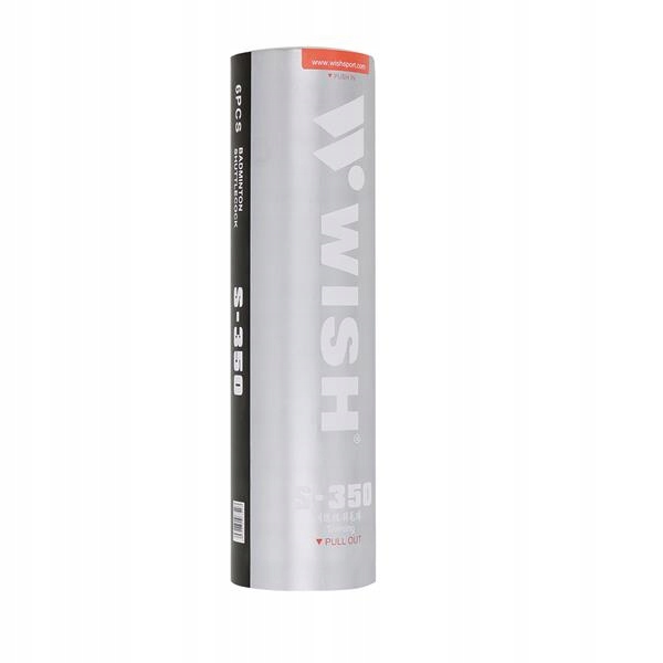 Wish S-350 Lotki Do Badmintona Nylon 6 Szt.