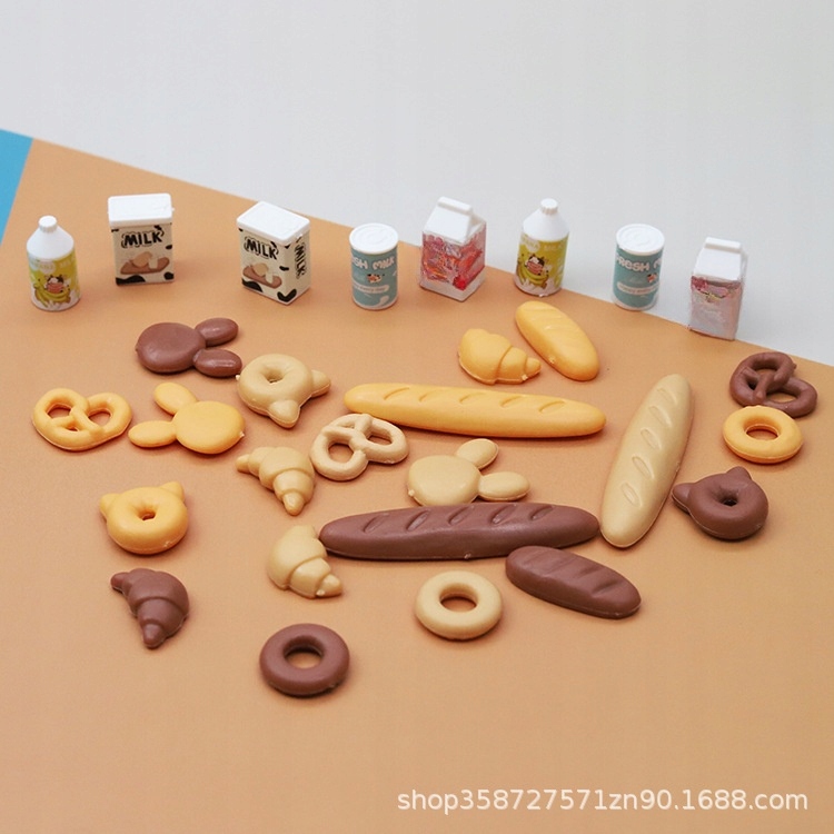 DOLLHOUSE PIEKARNIA ZABAWKA MAŁY DOM MINIATUROWE REkwizyty