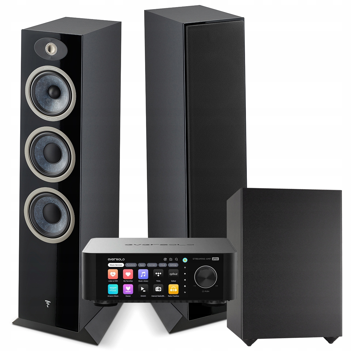 Focal Theva N°3 Indiana Line Basso 880 EverSolo Play Wi-Fi Hdmi Tidal