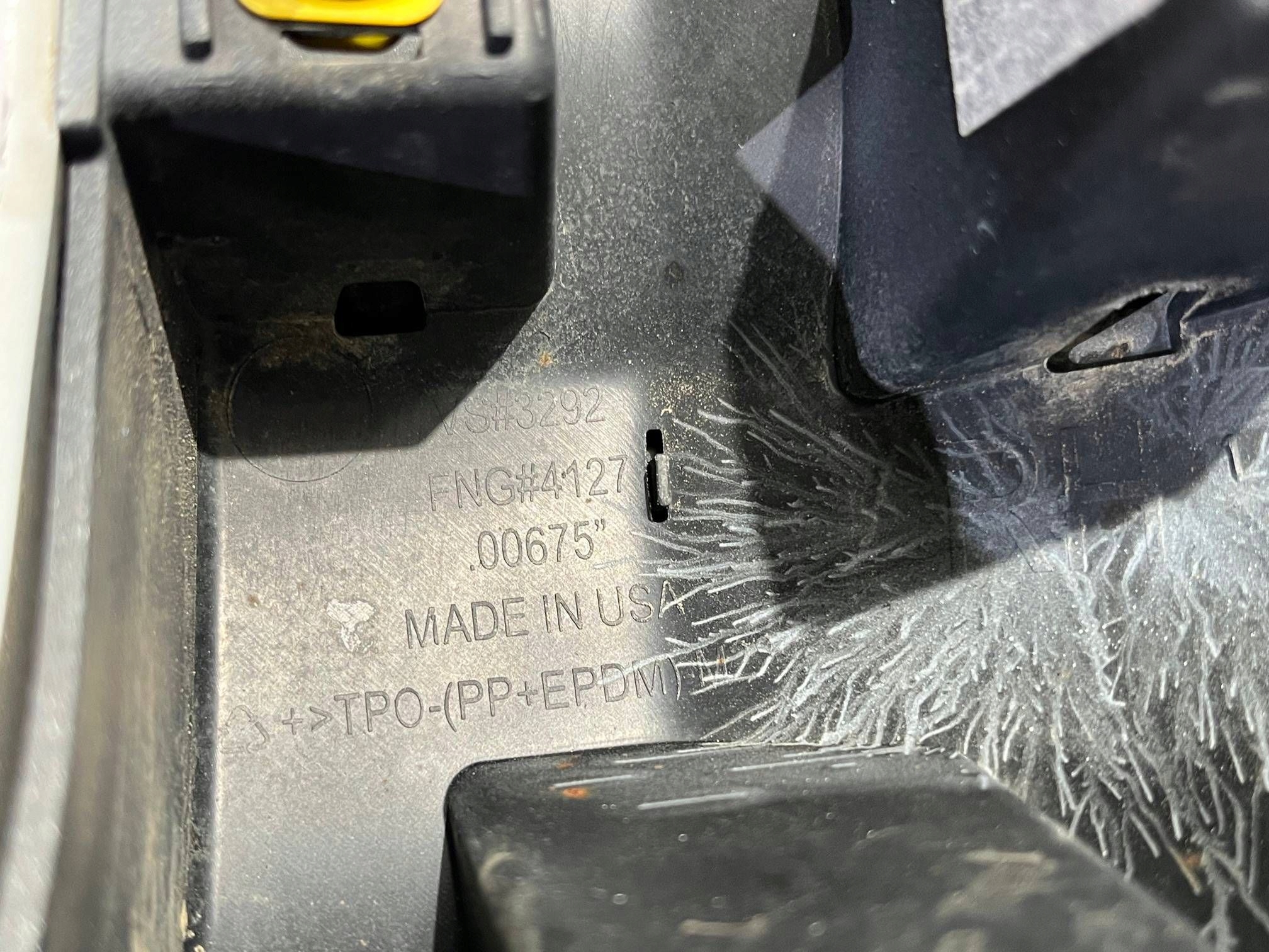 cap corner cabs of the threshold right moulding right Ford F150 2015
