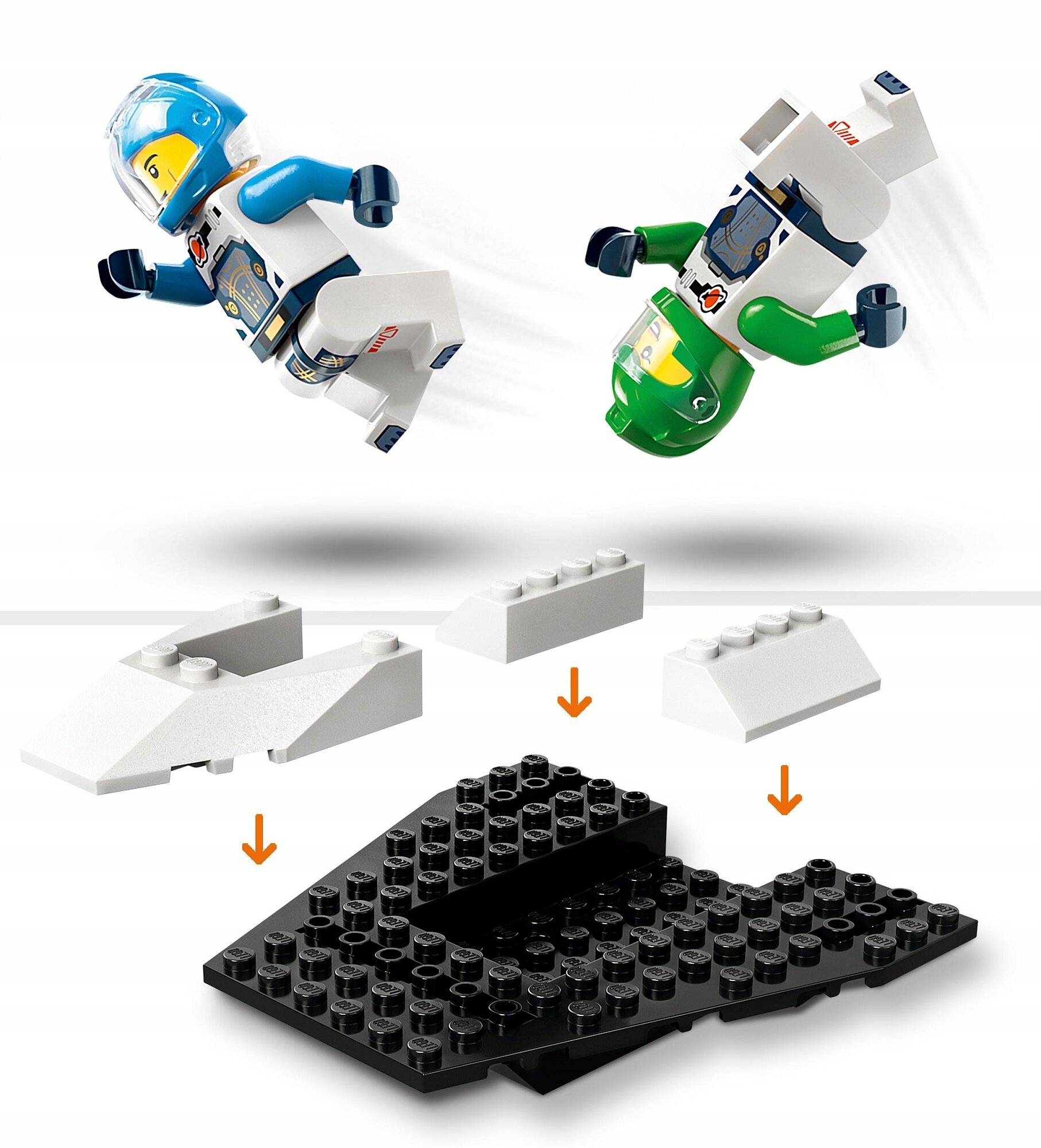 LEGO City 60429 Statek kosmiczny i odkrywanie asteroidy Prezent Bohater LEGO City