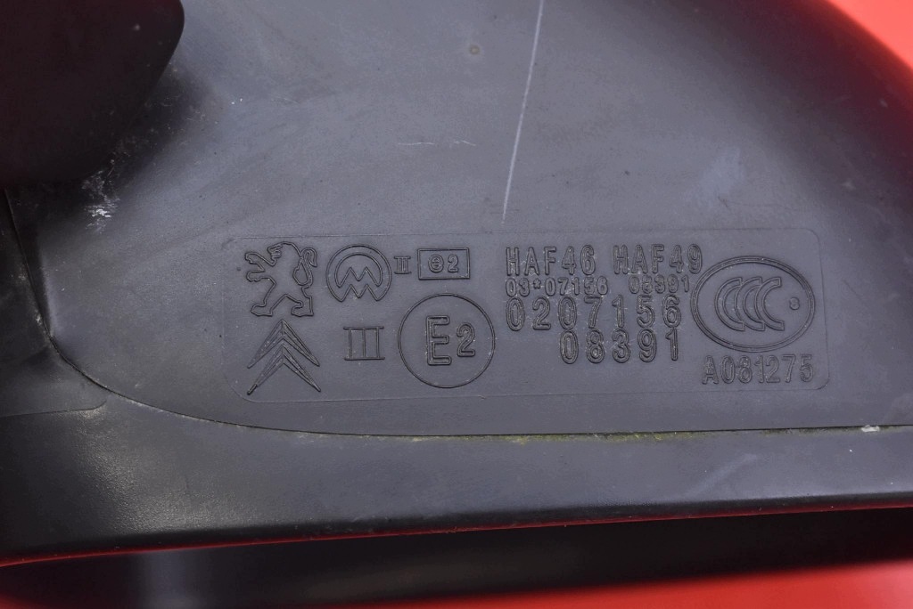 mirror left EWP EU 0207156 CITROEN C3 2 II 12-16 5 PIN