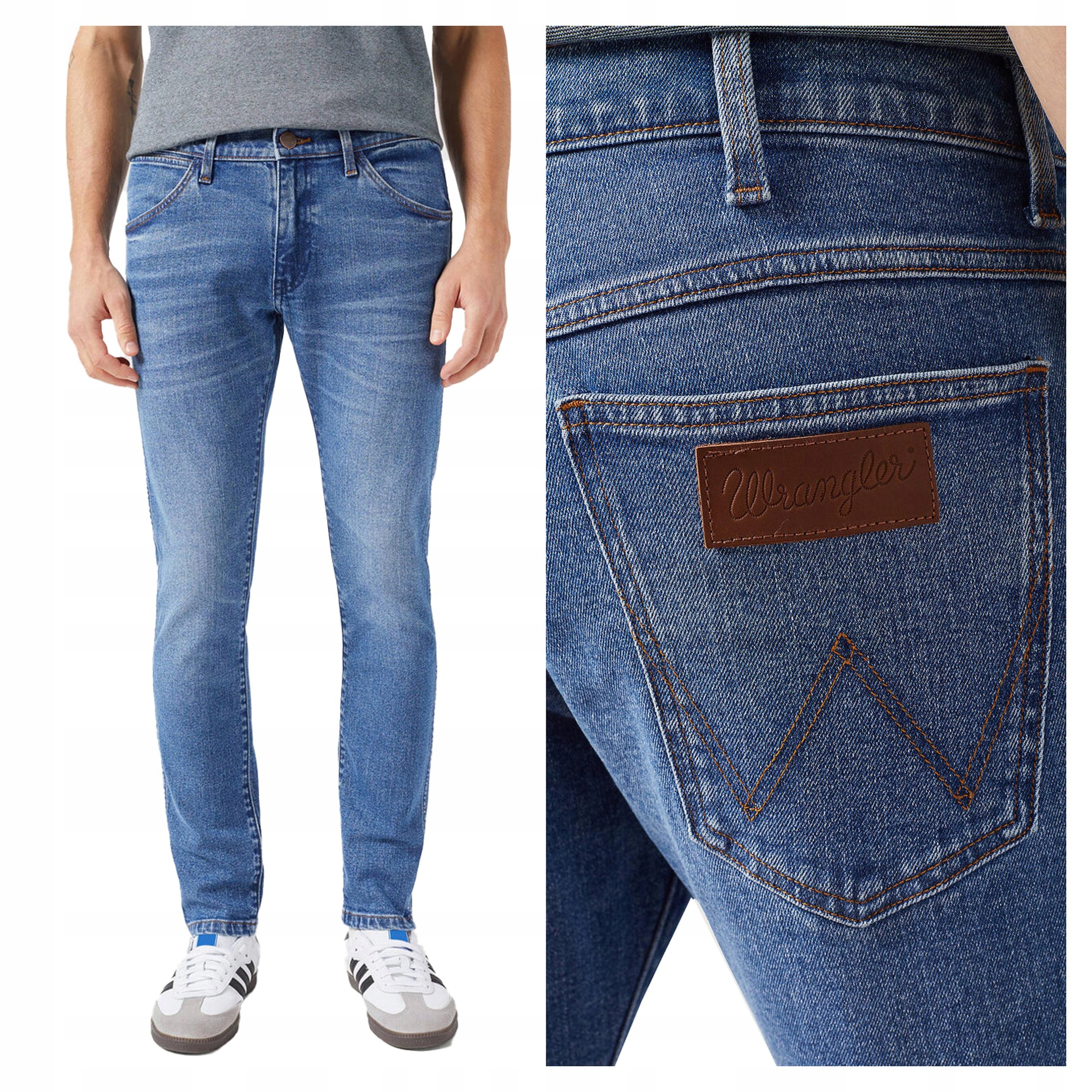 Pánské přiléhavé džínové kalhoty Wrangler Bryson 31/34