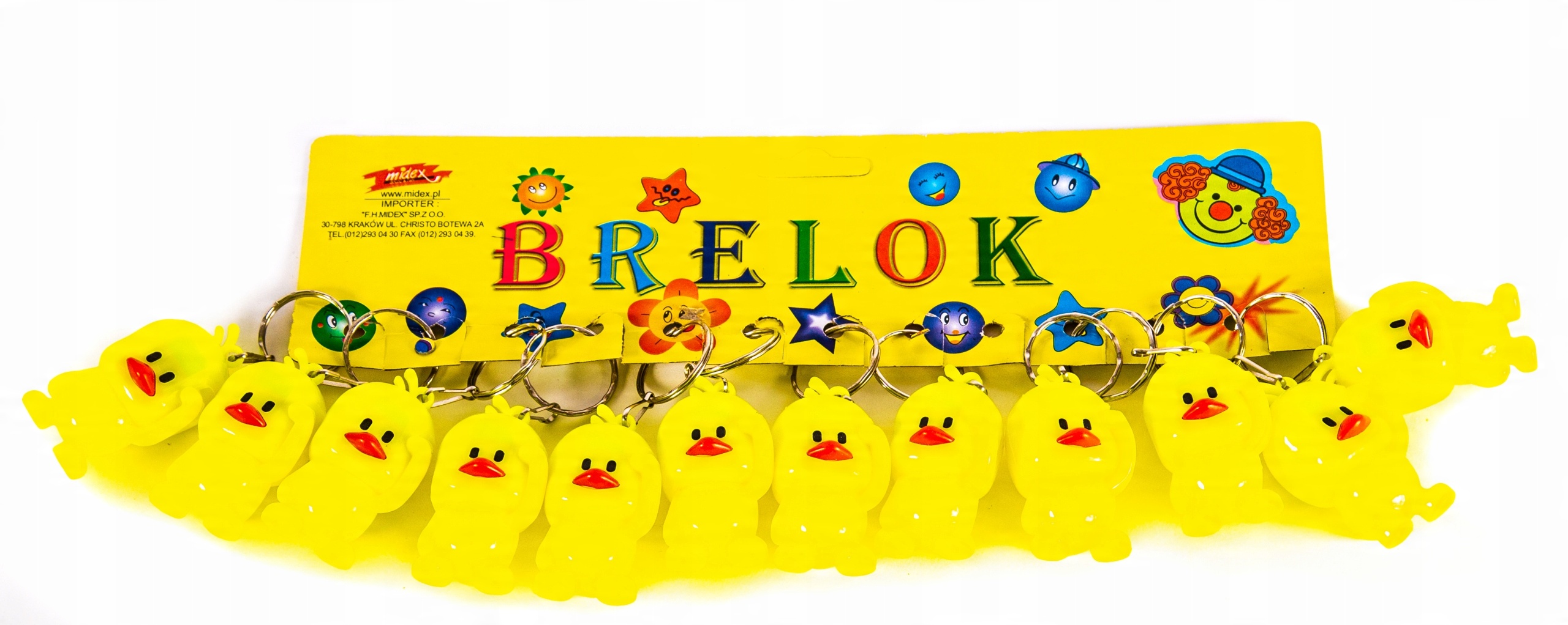 

Kaczka Żółty Brelok Zawieszka Do Kluczy Zestaw