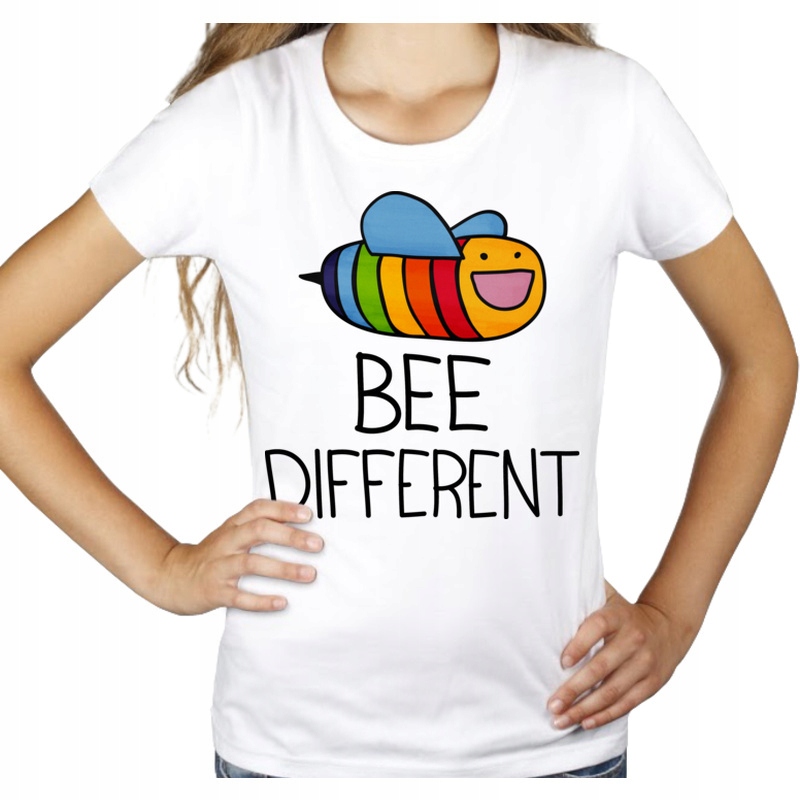 

Bee Different Lgbt Koszulka damska
