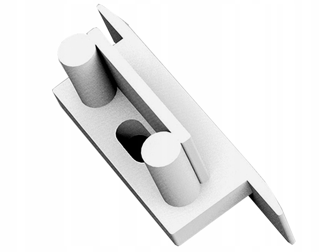 PL49ZBP ZAŚLEPKA BIAŁA PŁASKA PROFIL LED BEGTIN12 1 SZT ŚWIDNIK