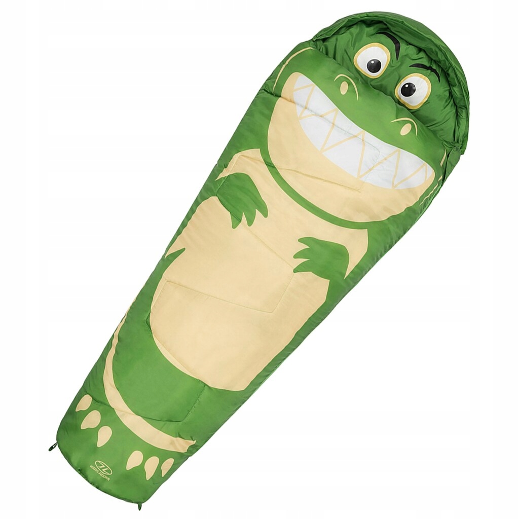 Śpiwór Highlander Outdoor Creature Kids Dinosaur 300 Meadow Green