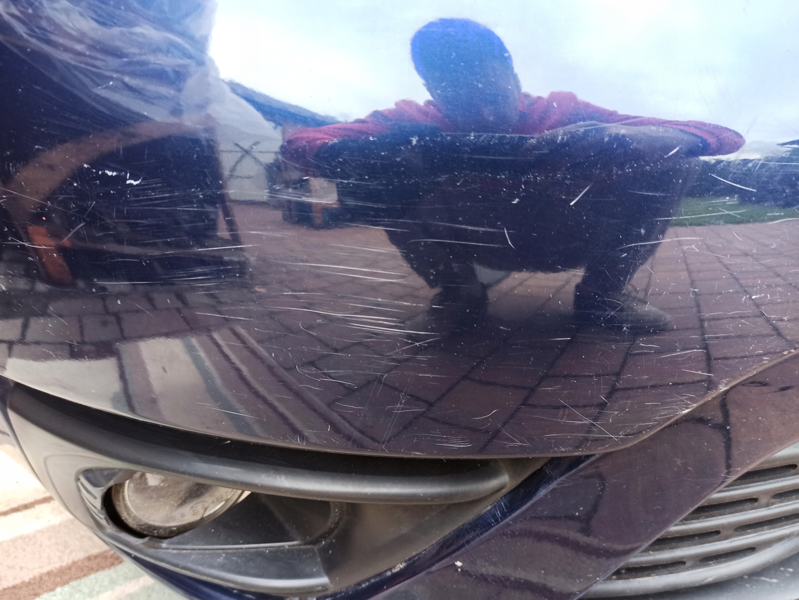 bumper front CITROEN C4 GRAND PICASSO 06-10r